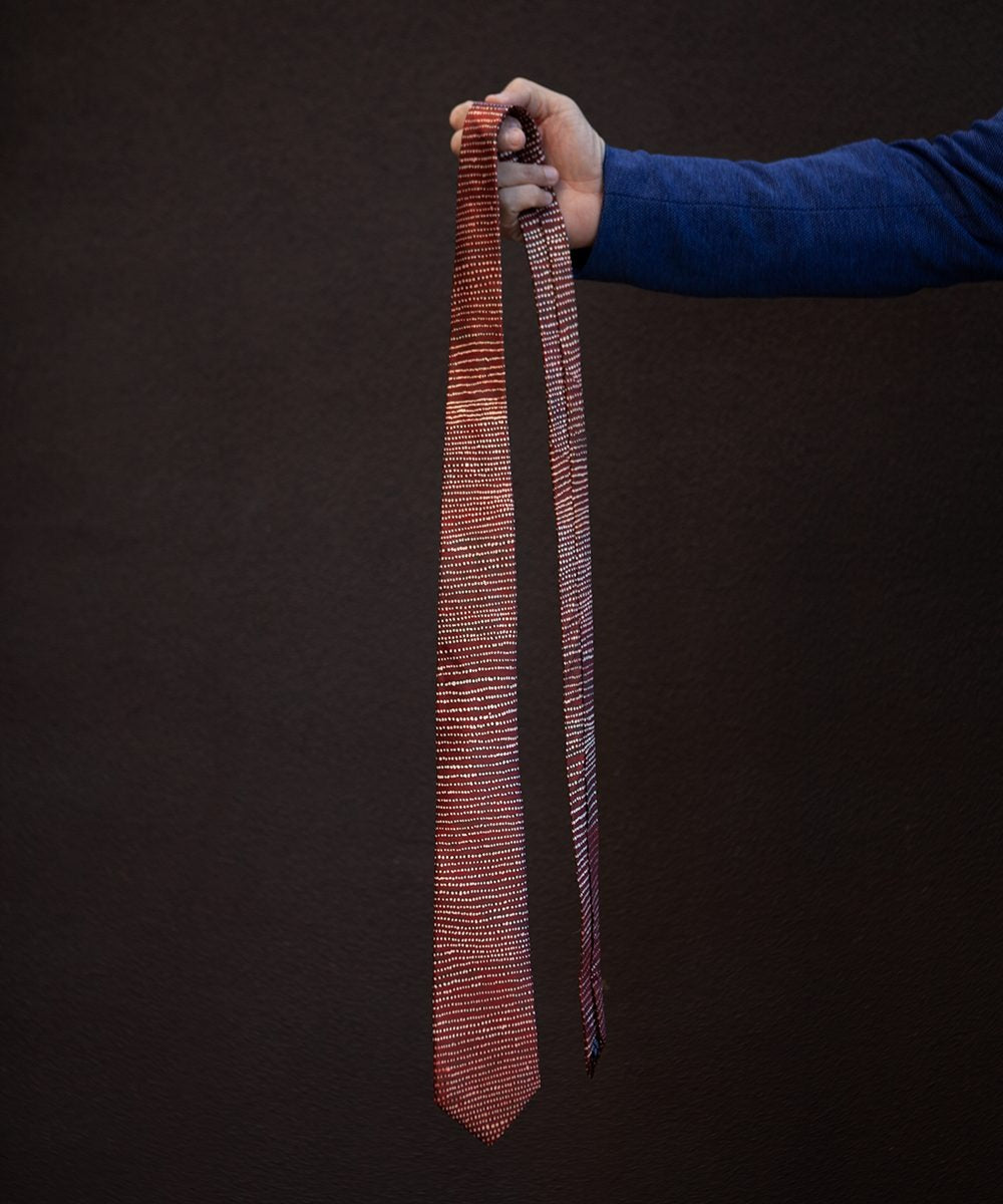 Hail at Kaakurutintjinya Tie by Willy Tjungurrayi