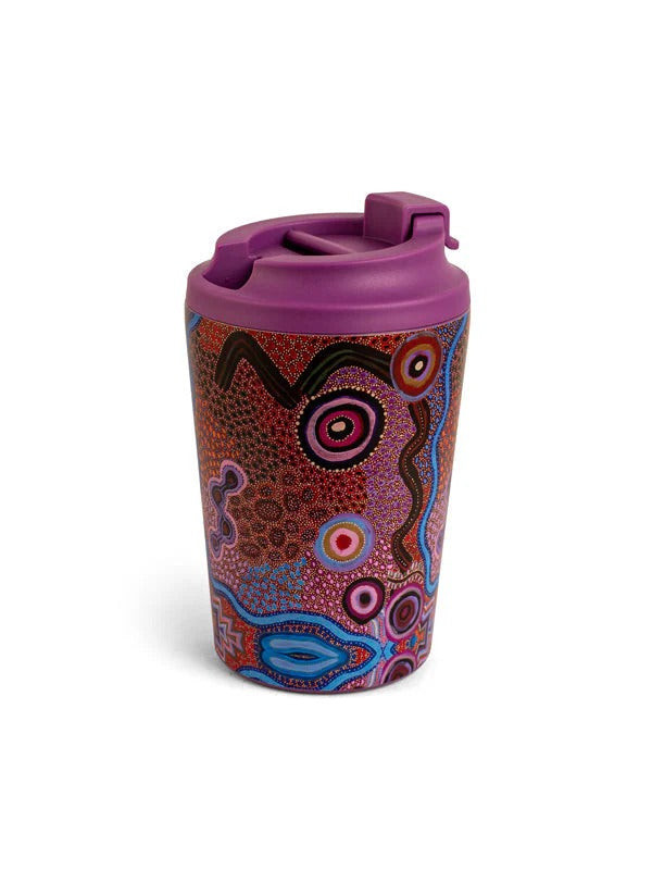 Aboriginal Our Country Stainless Steel Travel Mug 340ml