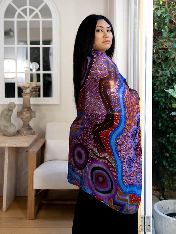 Aboriginal Our Country Rectangle Scarf