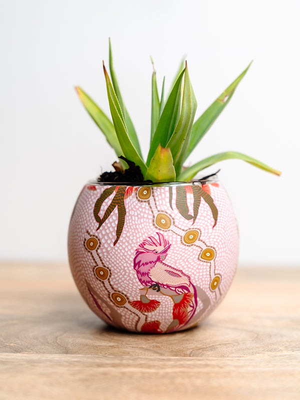 Aboriginal Spirit Being tealight candle holder