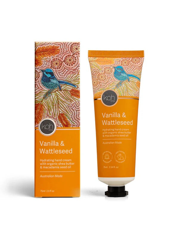 Aboriginal Wattleseed & Vanilla Hand Cream