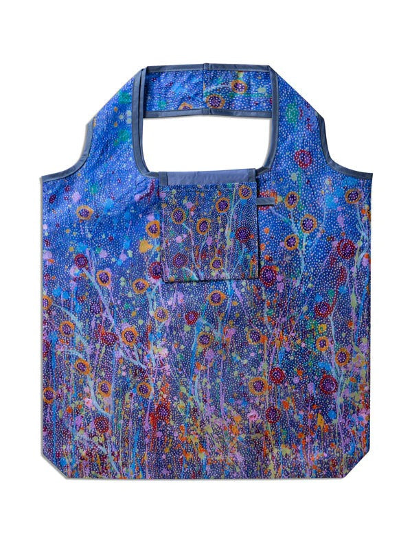 Aboriginal Morning Mist Recycled Plastic Bottle Bag