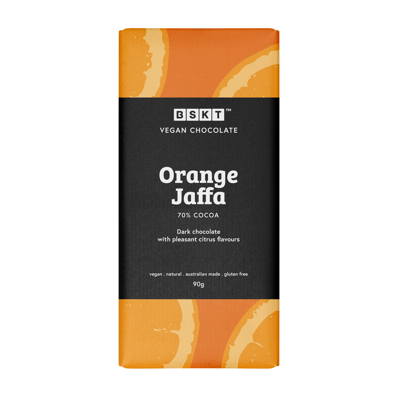 BSKT Chocolate Block - Orange Jaffa 90g