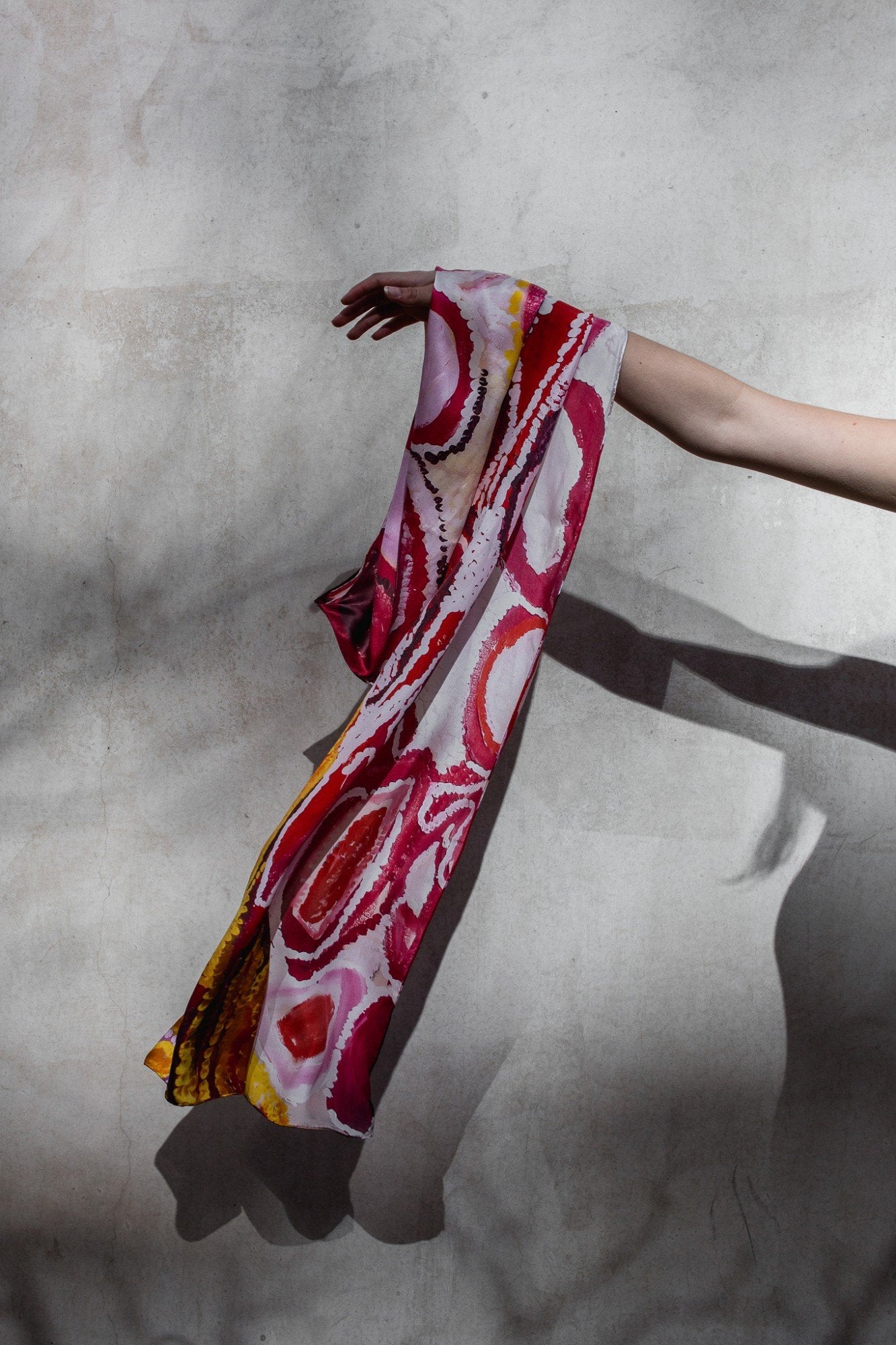 Minyipuru Silk Scarf by Jakayu Biljabu x One Of Twelve