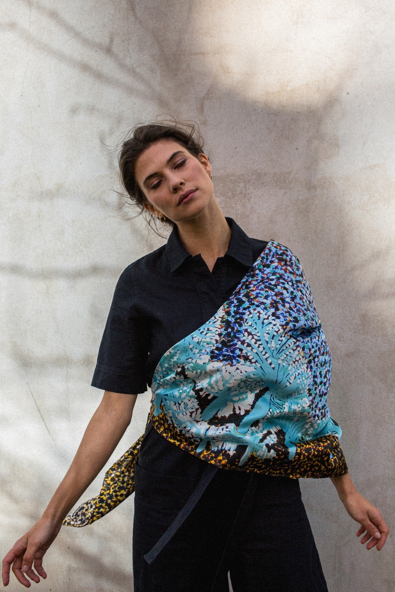 Kalaru Silk Scarf by Nancy Nyanjilpayi Chapman x One Of Twelve