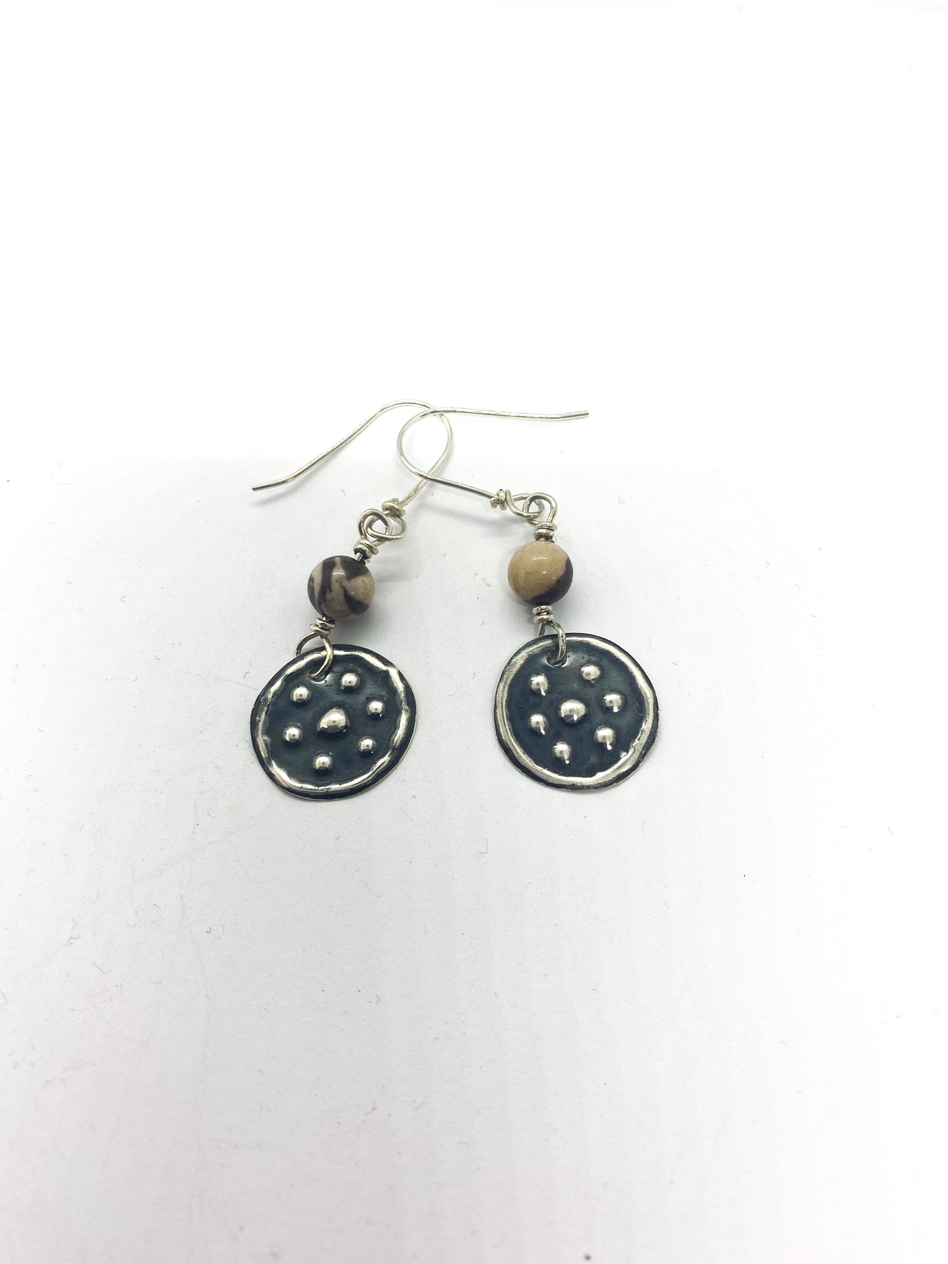 "Stars" Miima, Giralang Sterling Silver and Australian Agate by Sonia Pallett