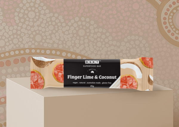 Finger Lime & Coconut Superfood Bar