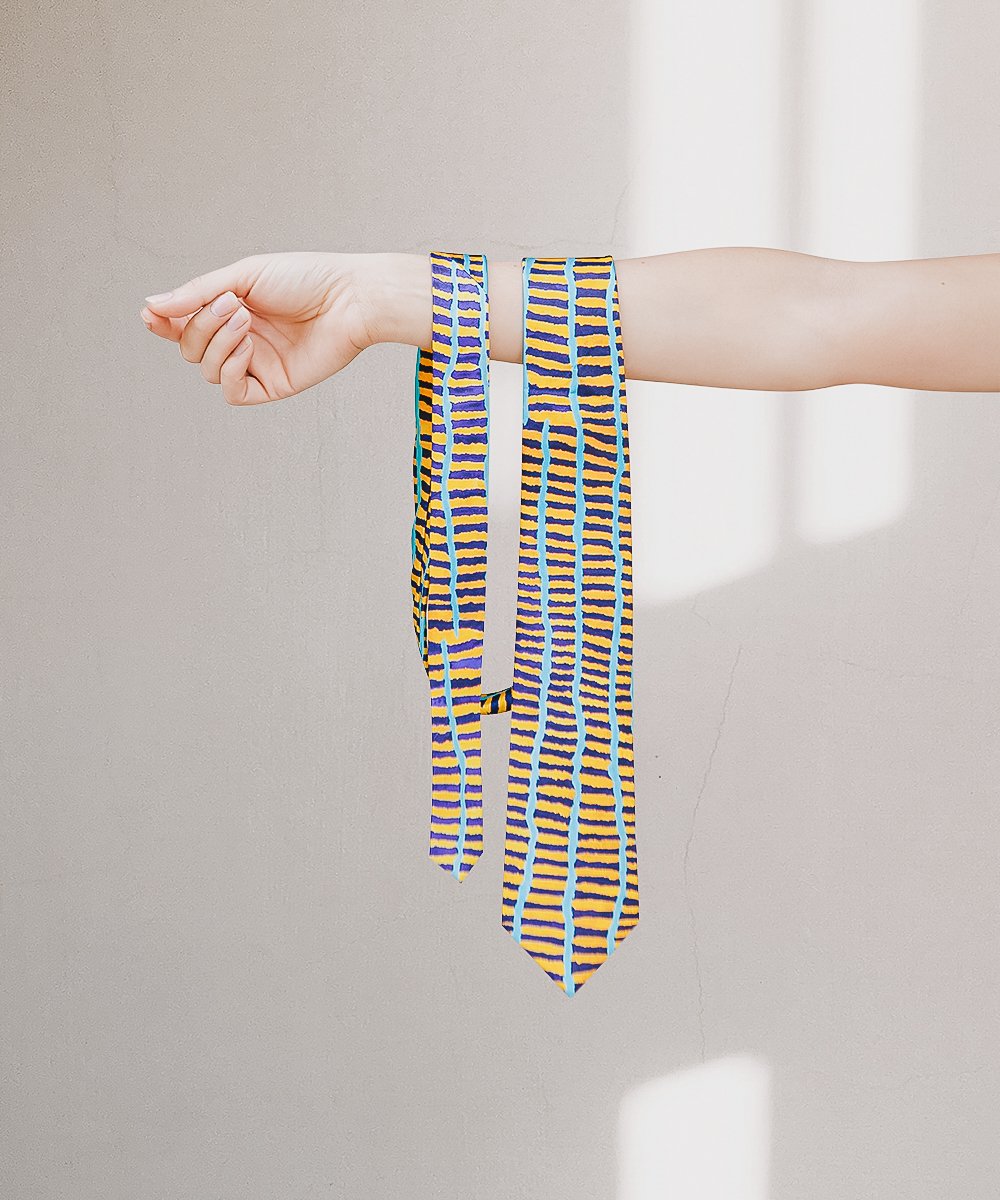 Kulyakartu Ngurra Silk Tie x One Of Twelve