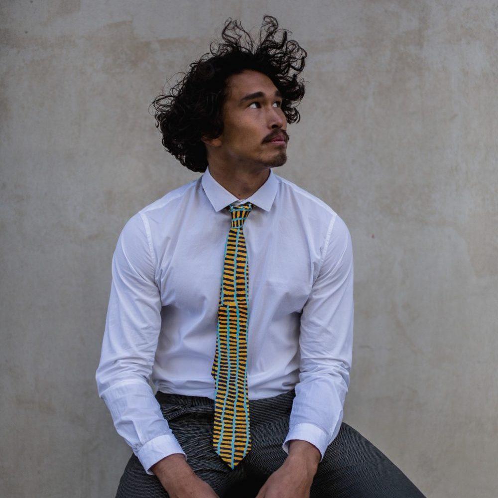 Kulyakartu Ngurra Silk Tie x One Of Twelve