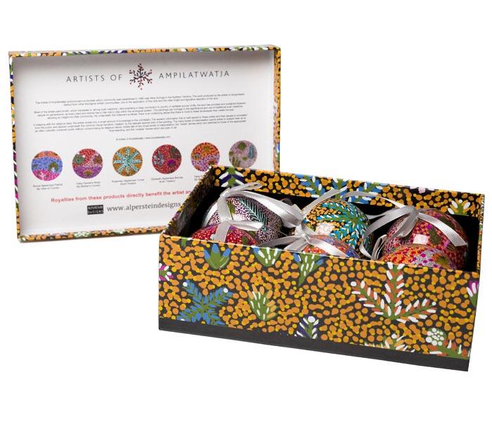 6 PACK BAUBLES - Artists of Ampilatwatja