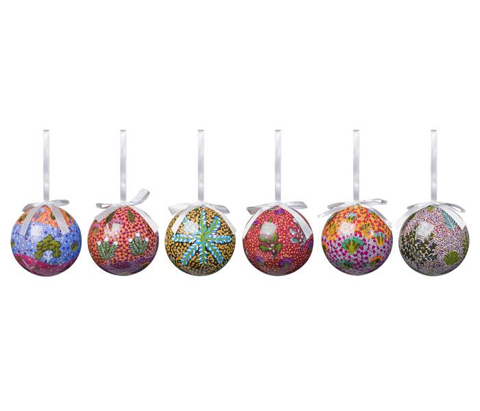 6 PACK BAUBLES - Artists of Ampilatwatja