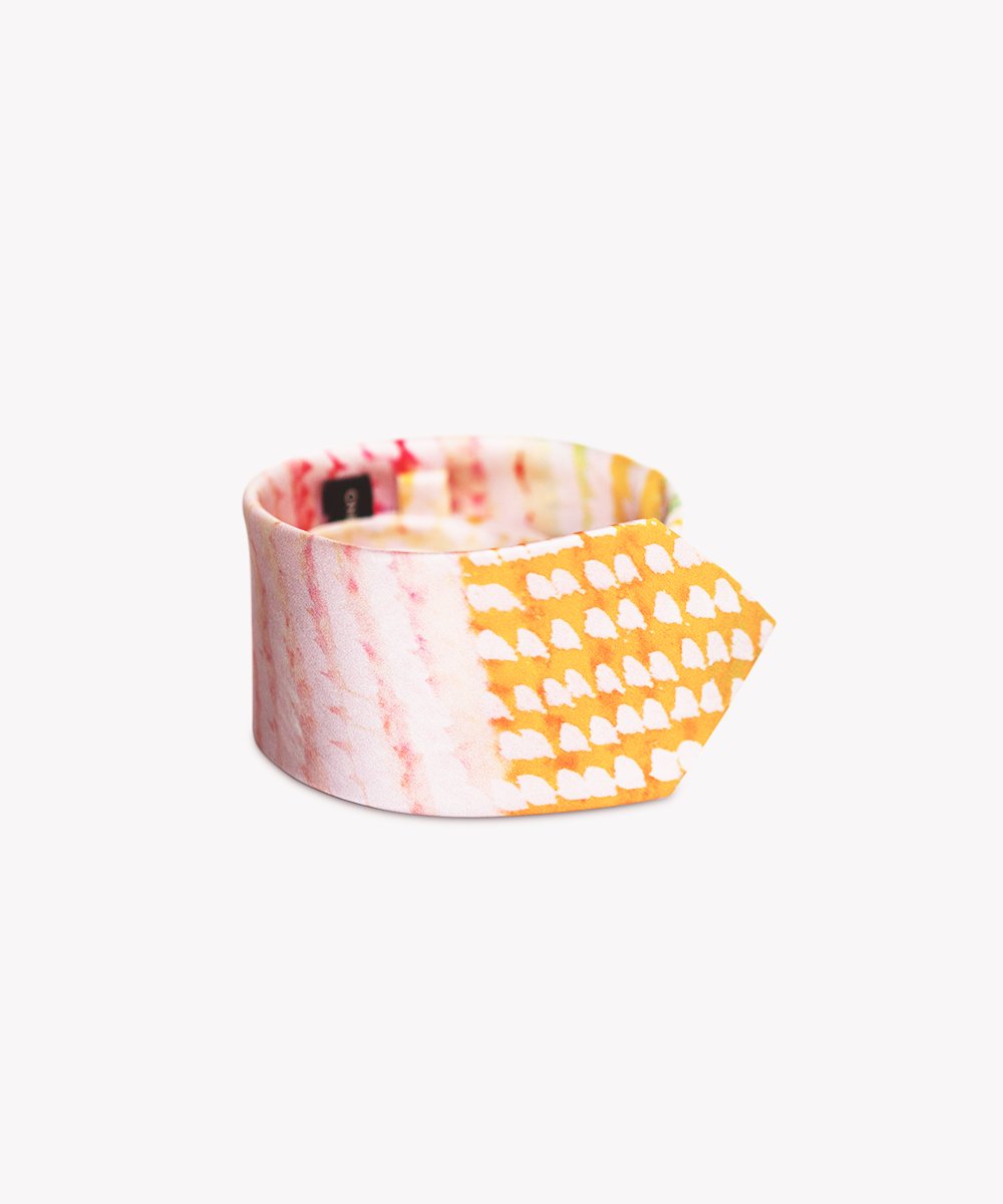 Ngurra Silk Tie by Bugai Whyoulter x One Of Twelve
