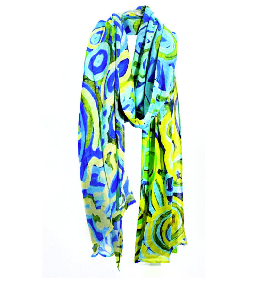 Organic Cotton Scarf by Cedric Varcoe