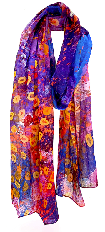 Organic Cotton Scarf by Stephen Jupurrula Nelson