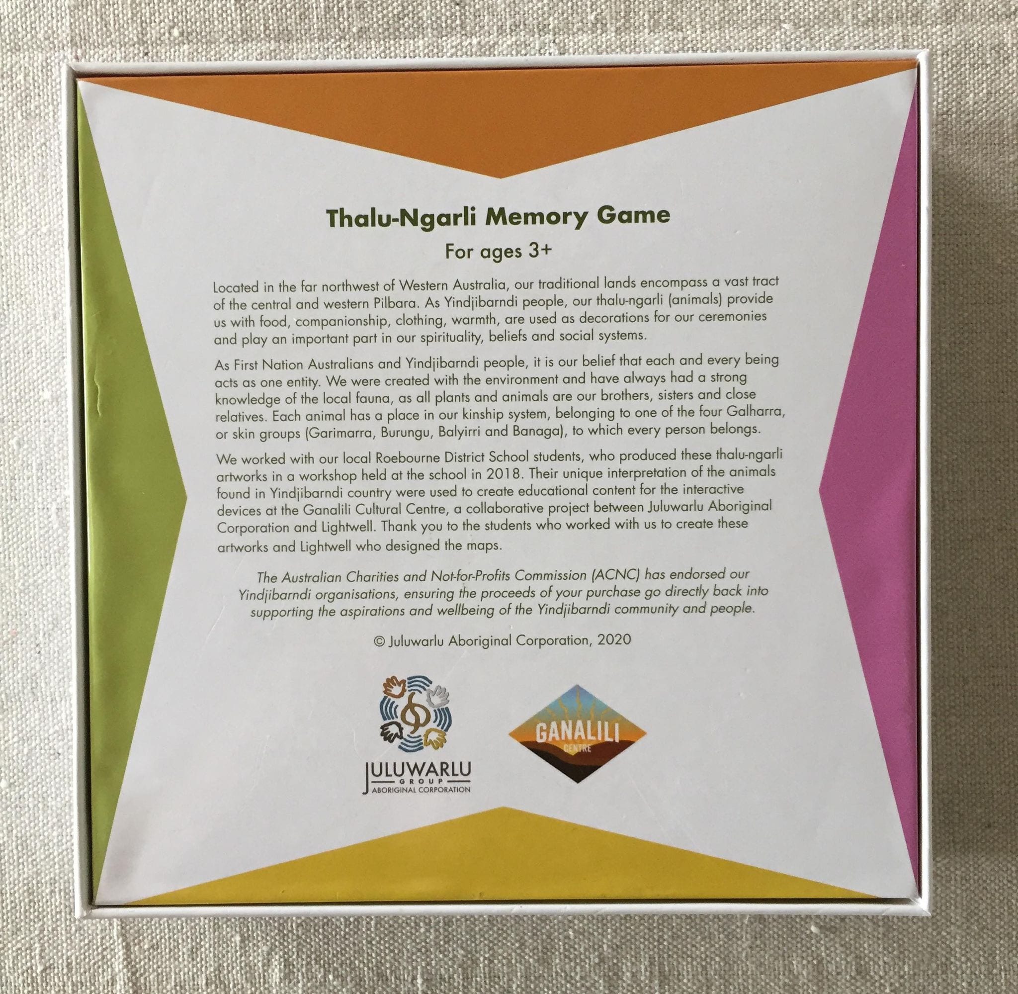 Thalu-Ngarli Memory Game
