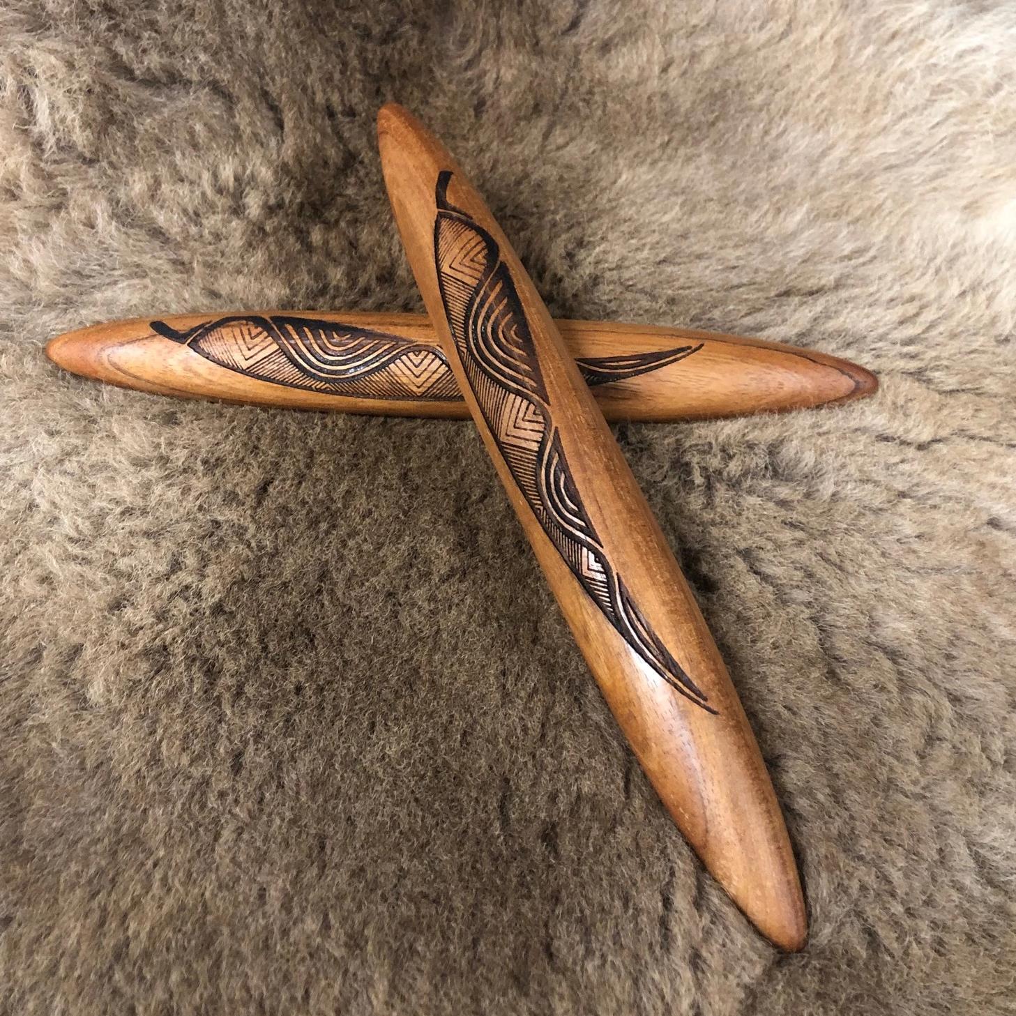 Clapsticks by Mick Harding