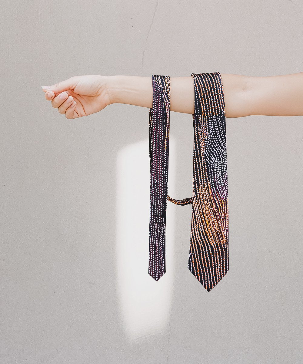 Waran Tie by Minyawe Miller x One Of Twelve