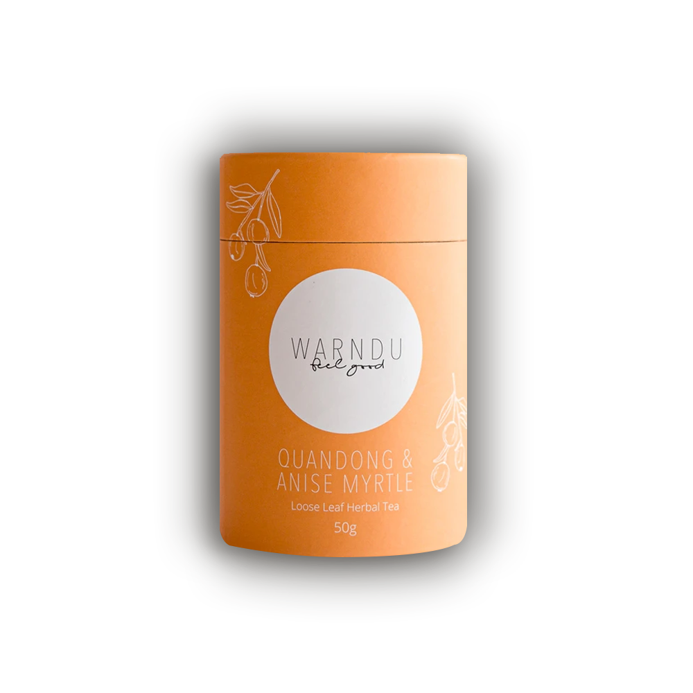 Quandong and Anise Myrtle Loose Leaf Tea 50g by Warndu