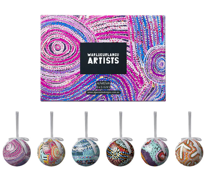 6 PACK BAUBLES - Warlukurlangu