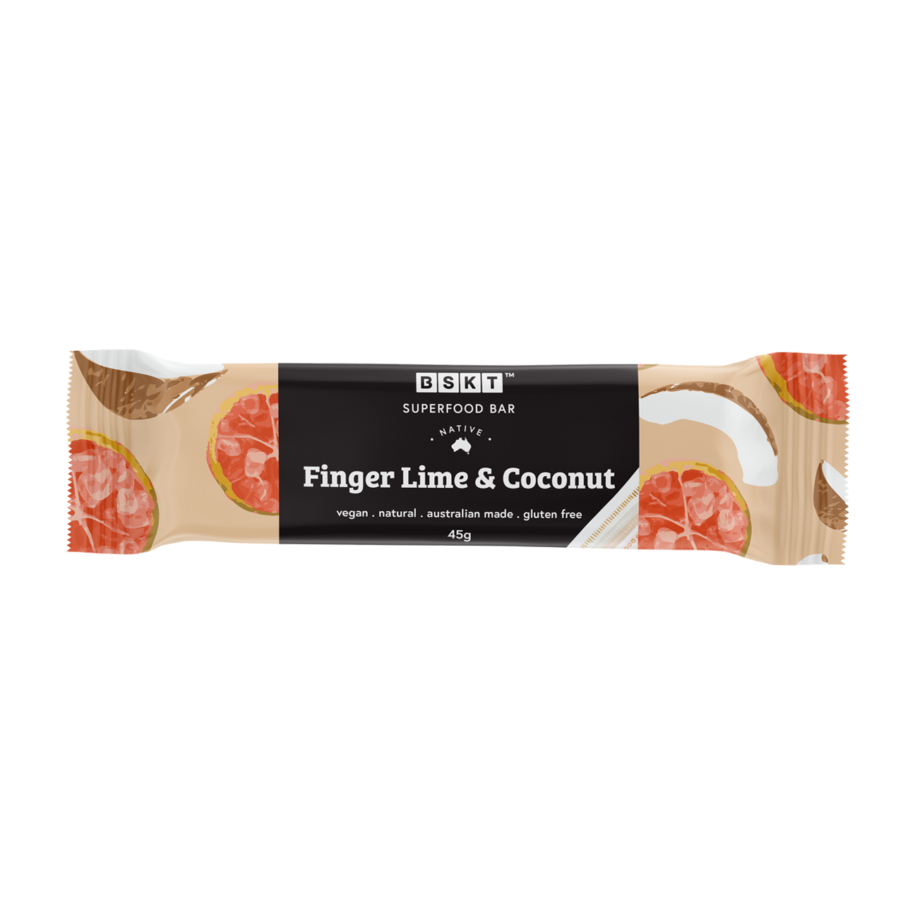 Finger Lime & Coconut Superfood Bar