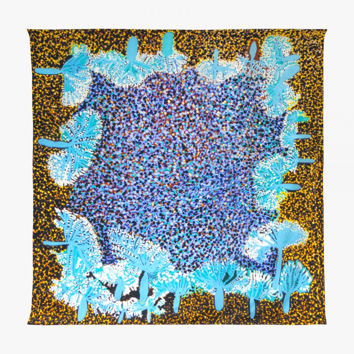 Kalaru Silk Scarf by Nancy Nyanjilpayi Chapman x One Of Twelve