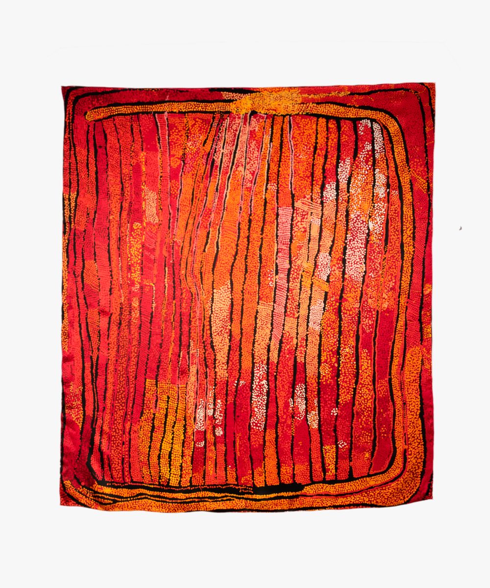 Untitled Scarf By Naata Nungurrayi x One of Twelve