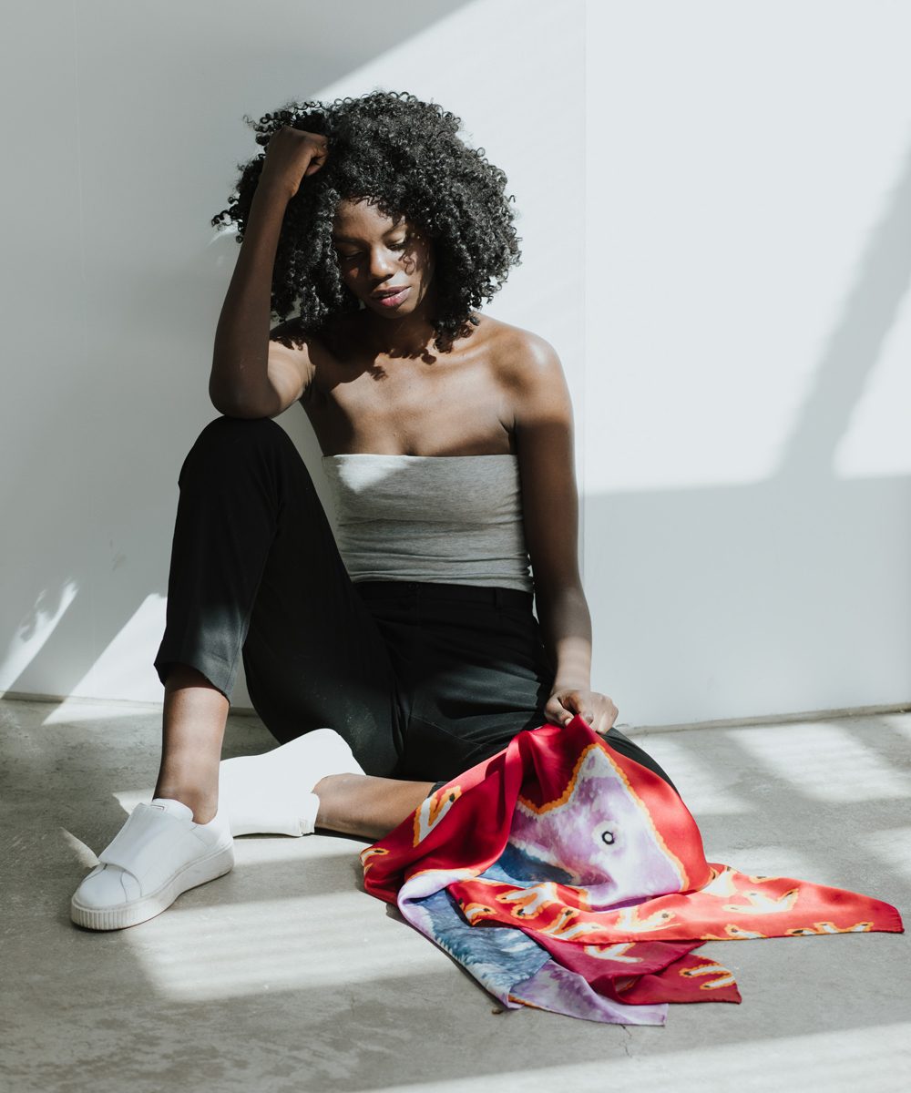 Tjulpu Sscarf By Nyanu Watson