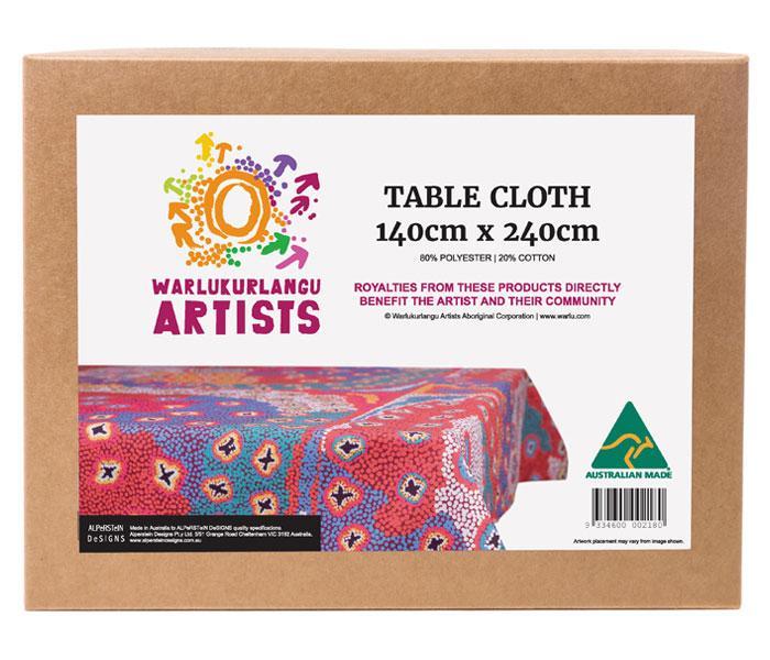 Table Cloth 140 x 240 cm by Ruth Stewart