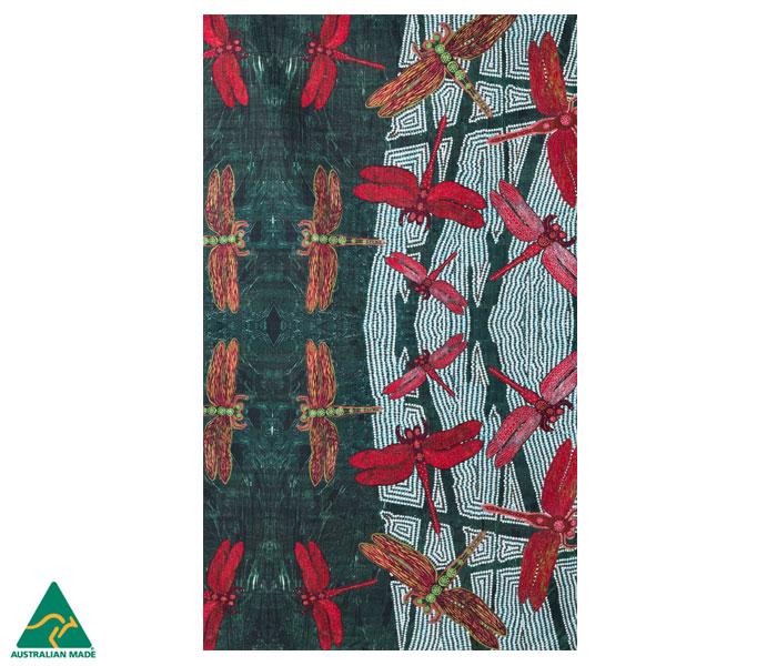 Sheryl J Burchill Tea Towel - Rainforest