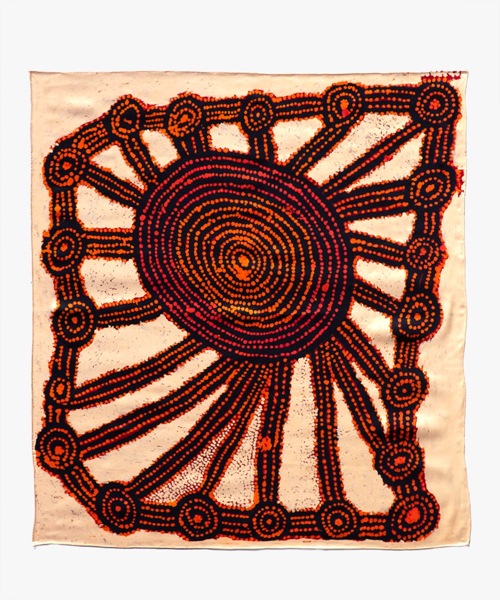 Untitled Scarf By Willy Tjungurrayi x One of Twelve