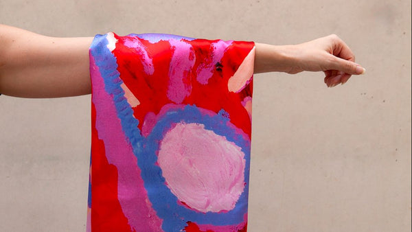 Scarf My Country Rosie Tarku Pink - One of Twelve