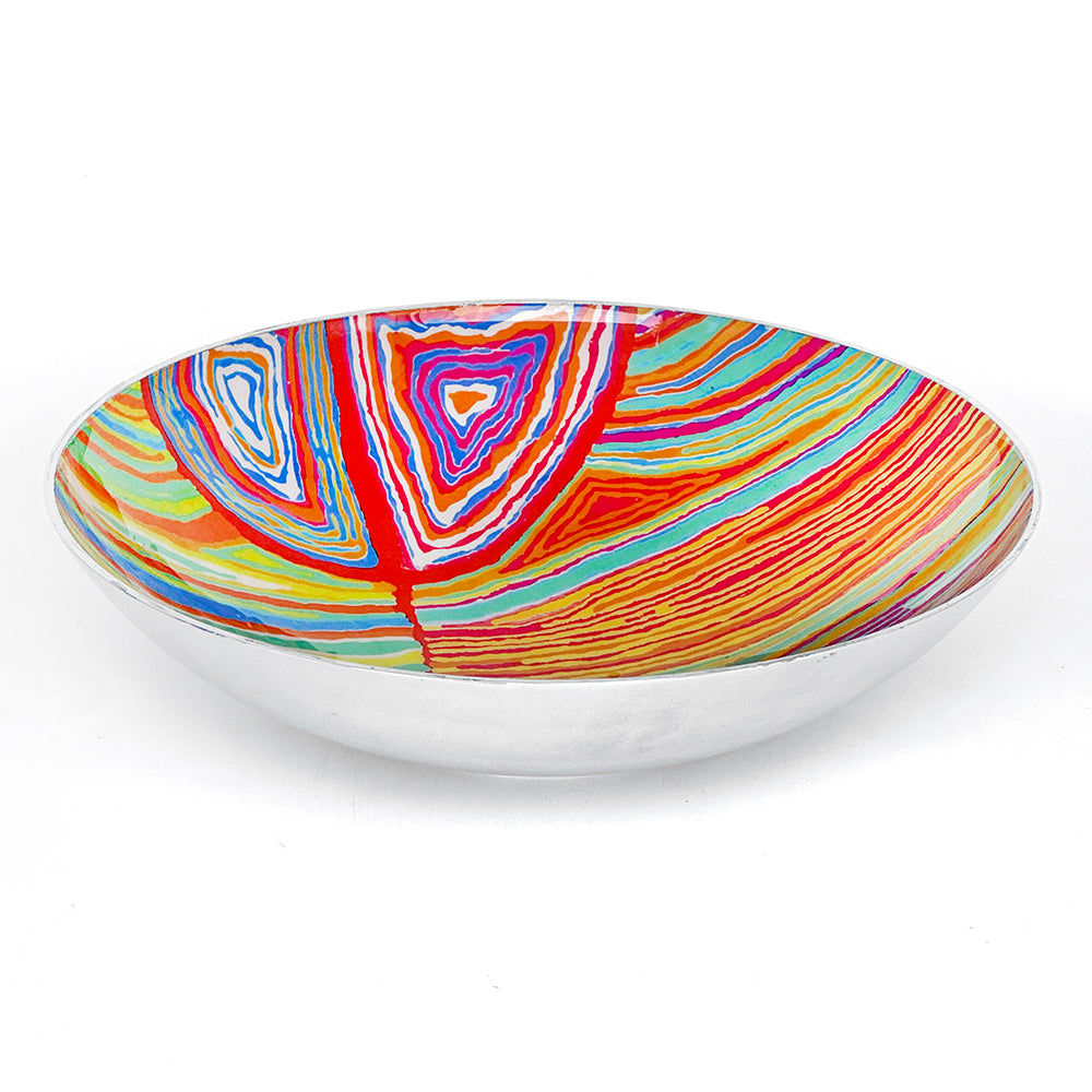 Large Salad Bowl by Judy Napangardi Watson