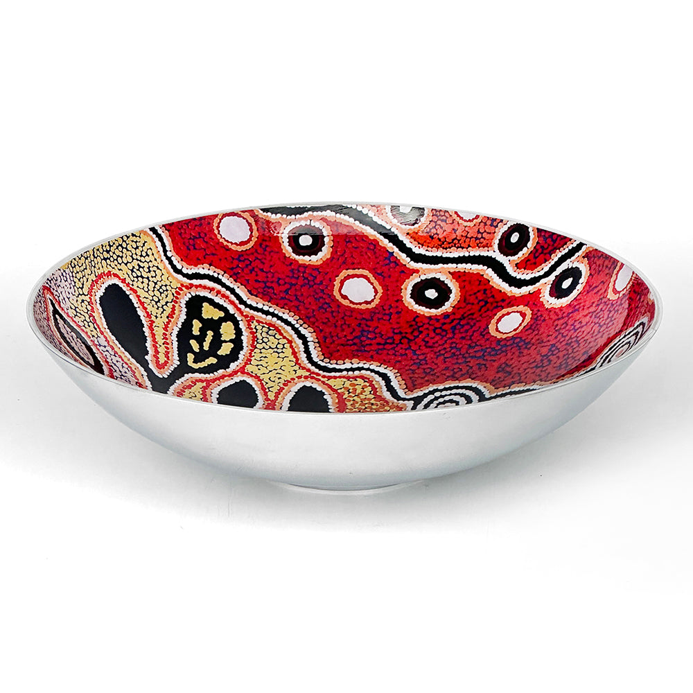 Large Salad Bowl by Paddy Japaljarri Stewart