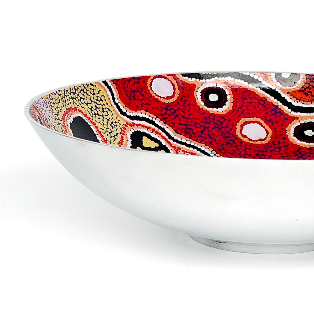 Large Salad Bowl by Paddy Japaljarri Stewart