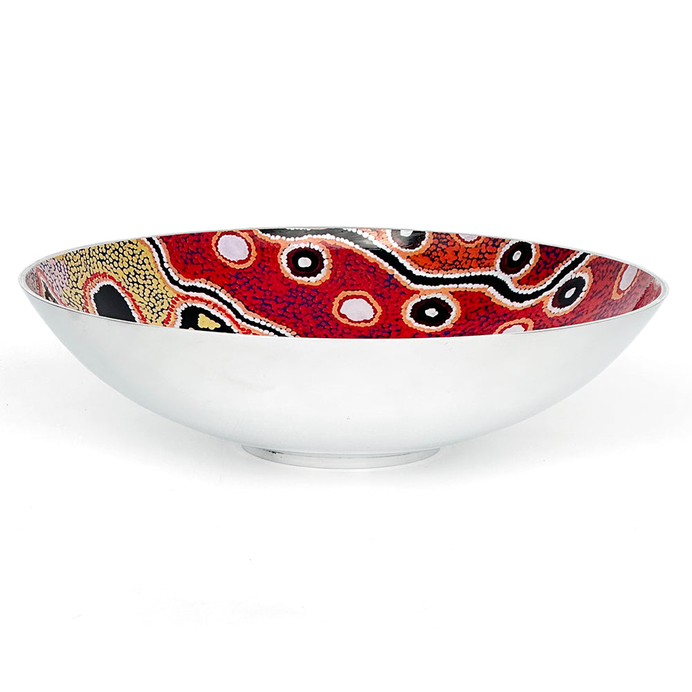 Large Salad Bowl by Paddy Japaljarri Stewart