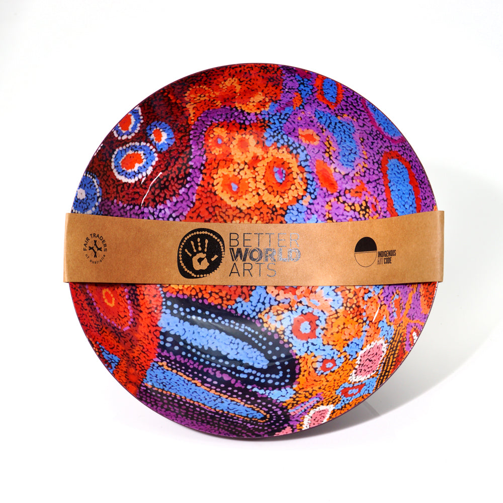Large Powder Coated Bowl by Andrea Mimpitja Adamson