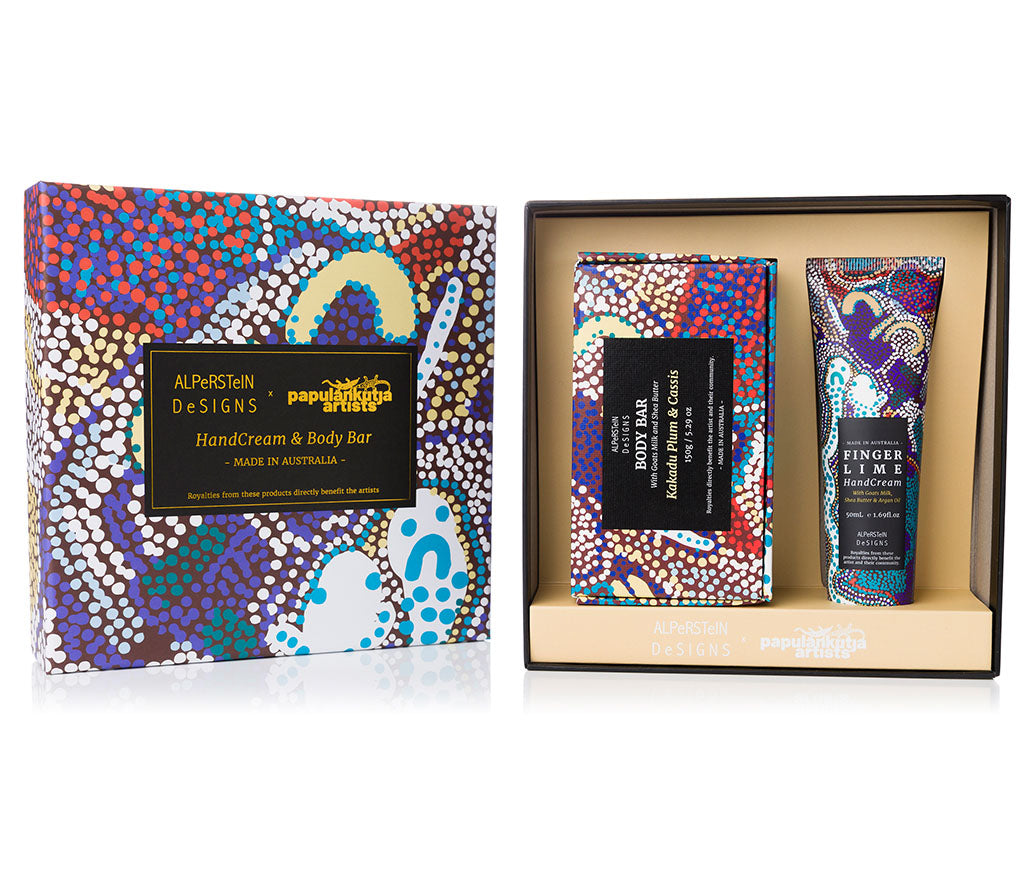 Finger Lime and Kakadu Plum Hand Cream and Soap Gift Set