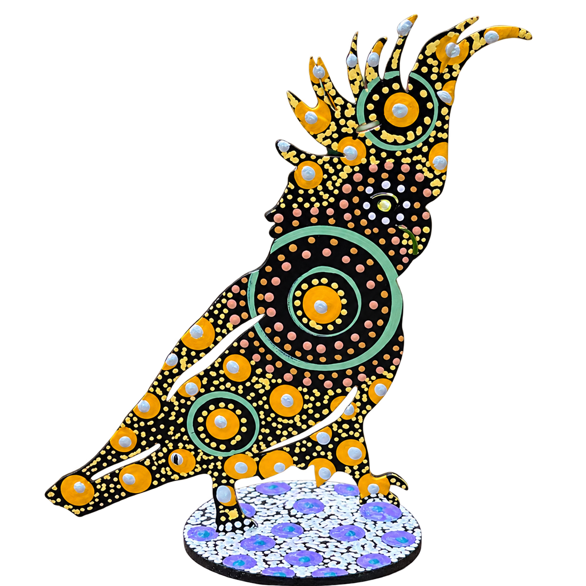 Cockatoo Metal Sculpture