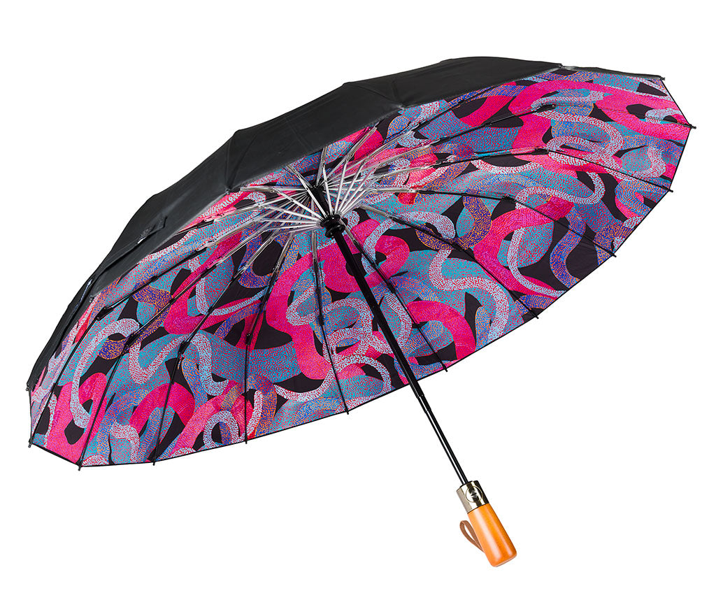 Vanetta Hudson Fold Up Sun Umbrella