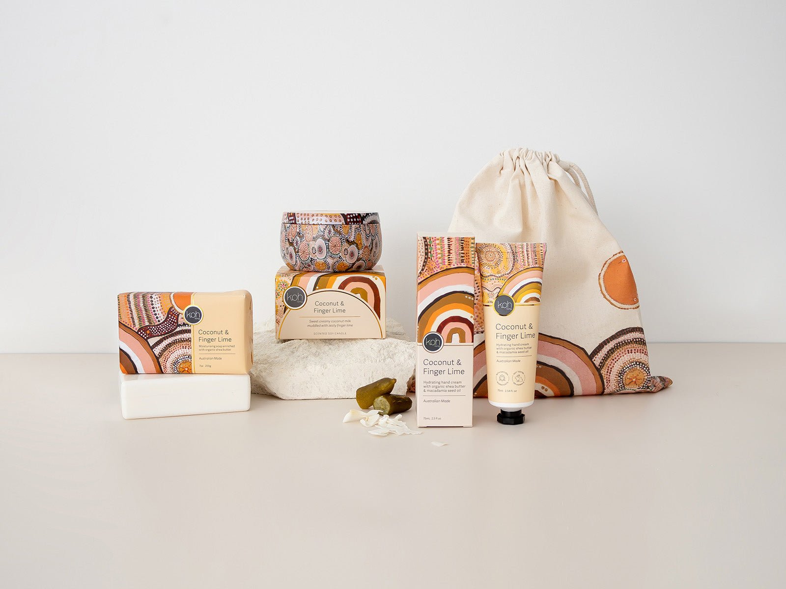 Coconut and Finger Lime Body Gift Set