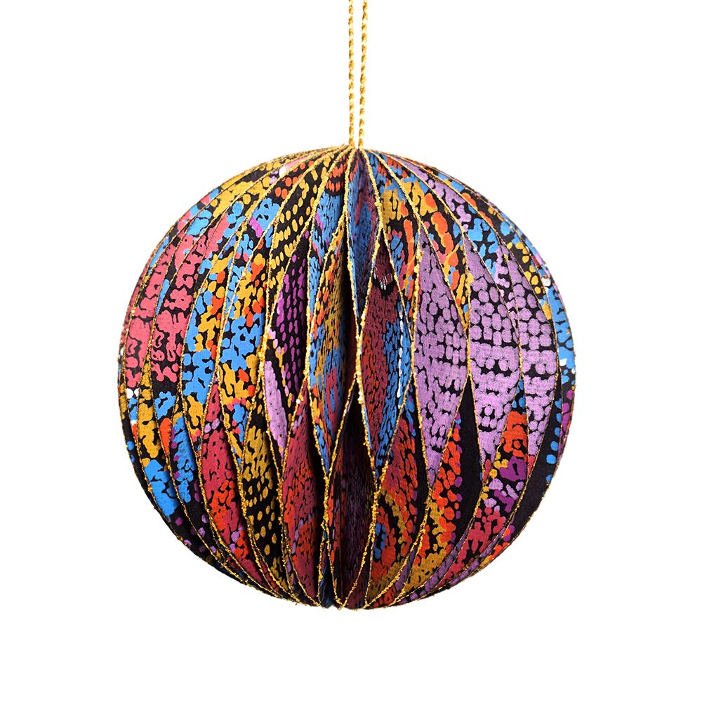 Honeycomb Christmas Ball by Andrea Adamson