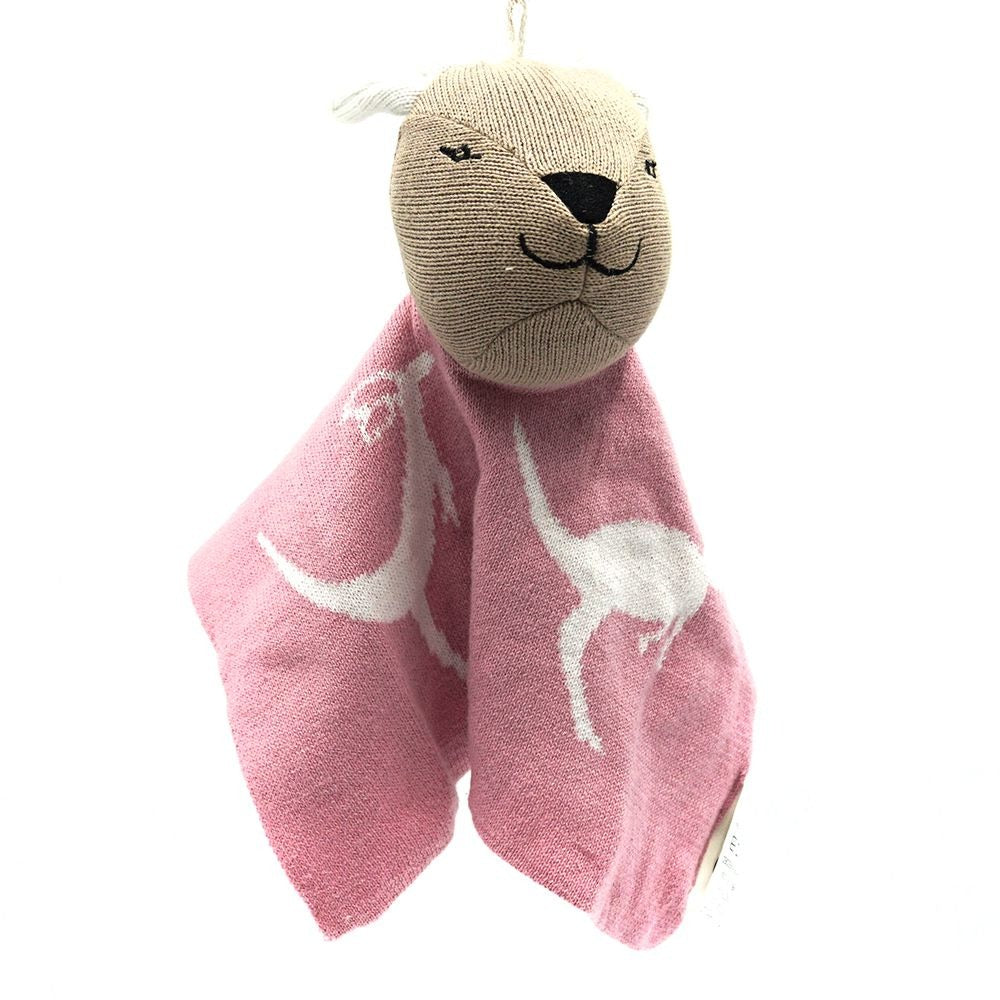 Snuggle Toy Kangaroo - Pink