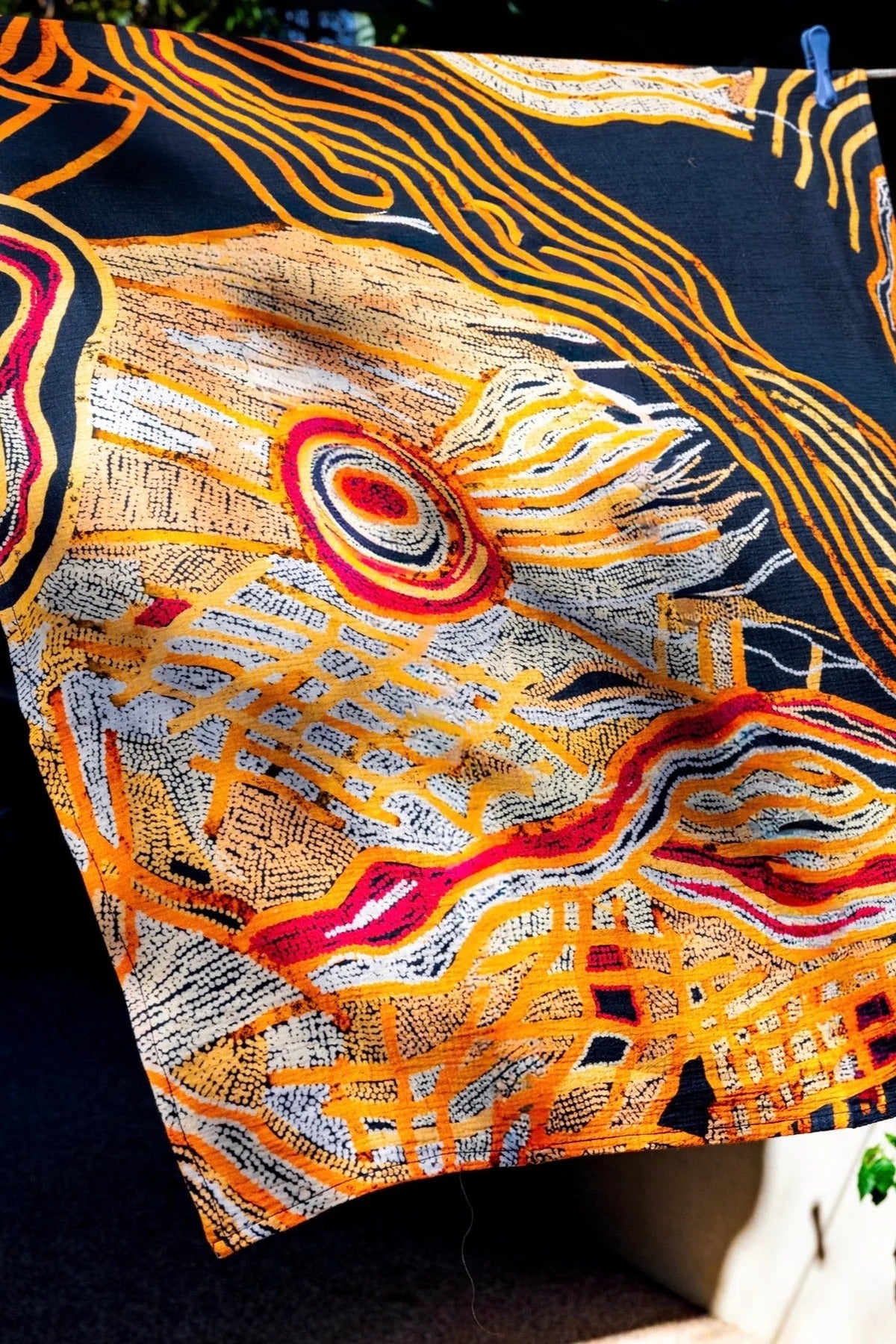 Aboriginal Muslin Baby Wrap - Calling Blak