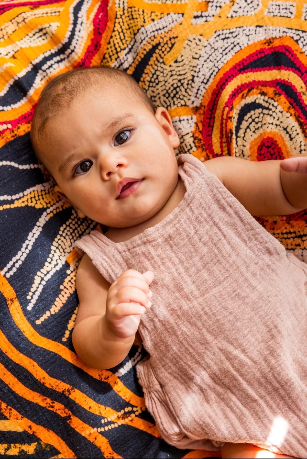 Aboriginal Muslin Baby Wrap - Calling Blak