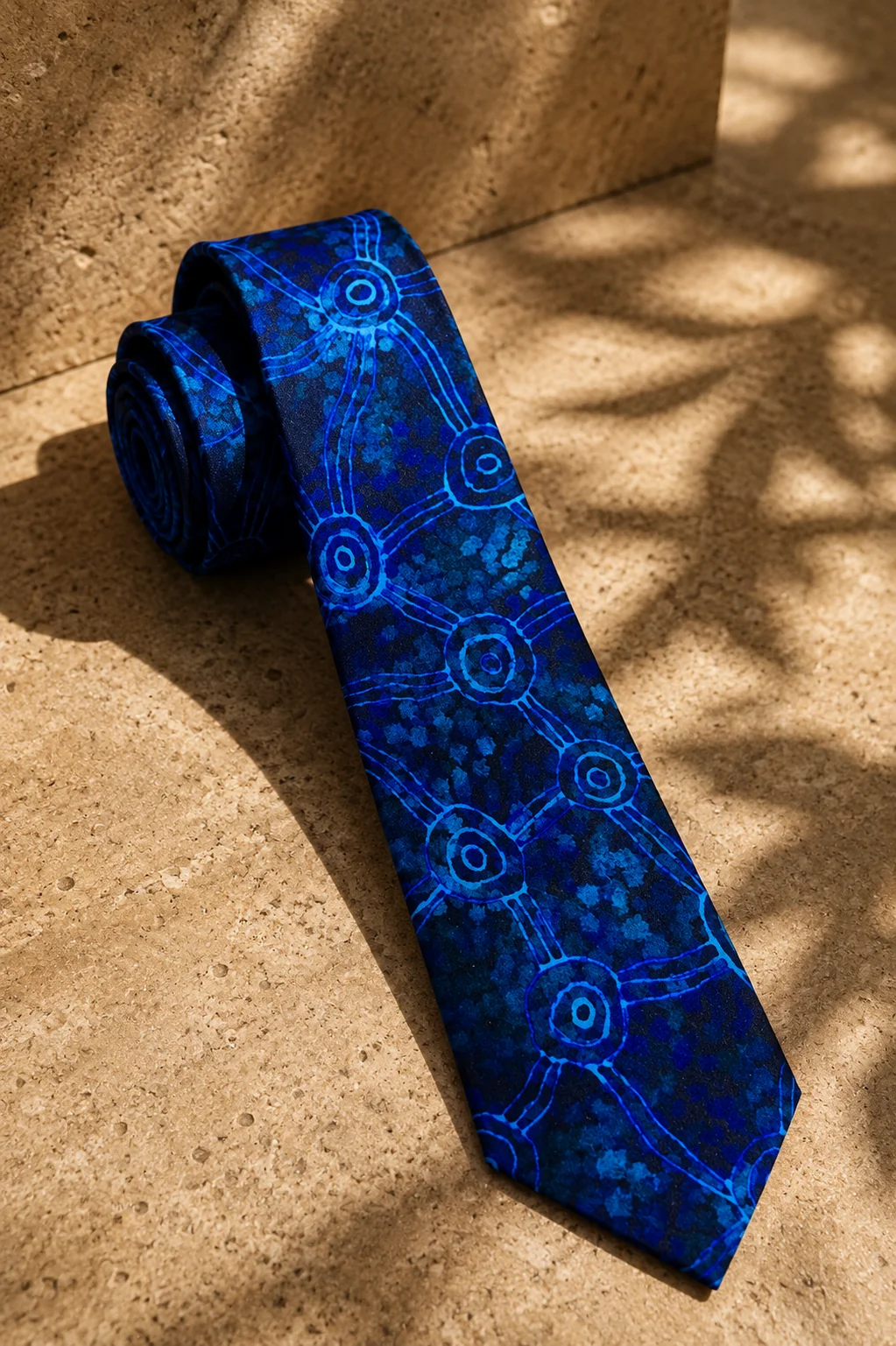 Silk Tie - Travelling