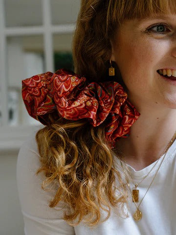 Aboriginal Home Hair Scrunchie Large