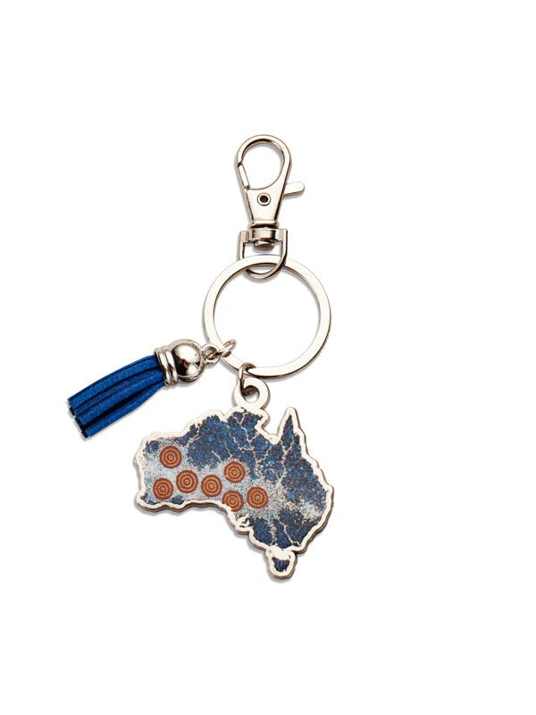 Aboriginal Seven Sisters Australia Keyring
