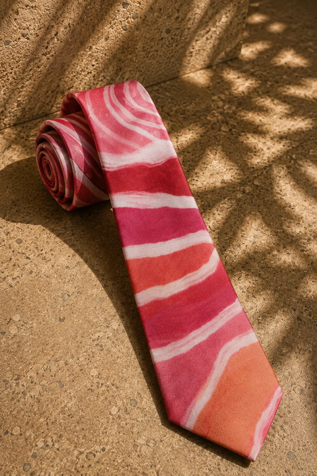 Silk Tie - Lands