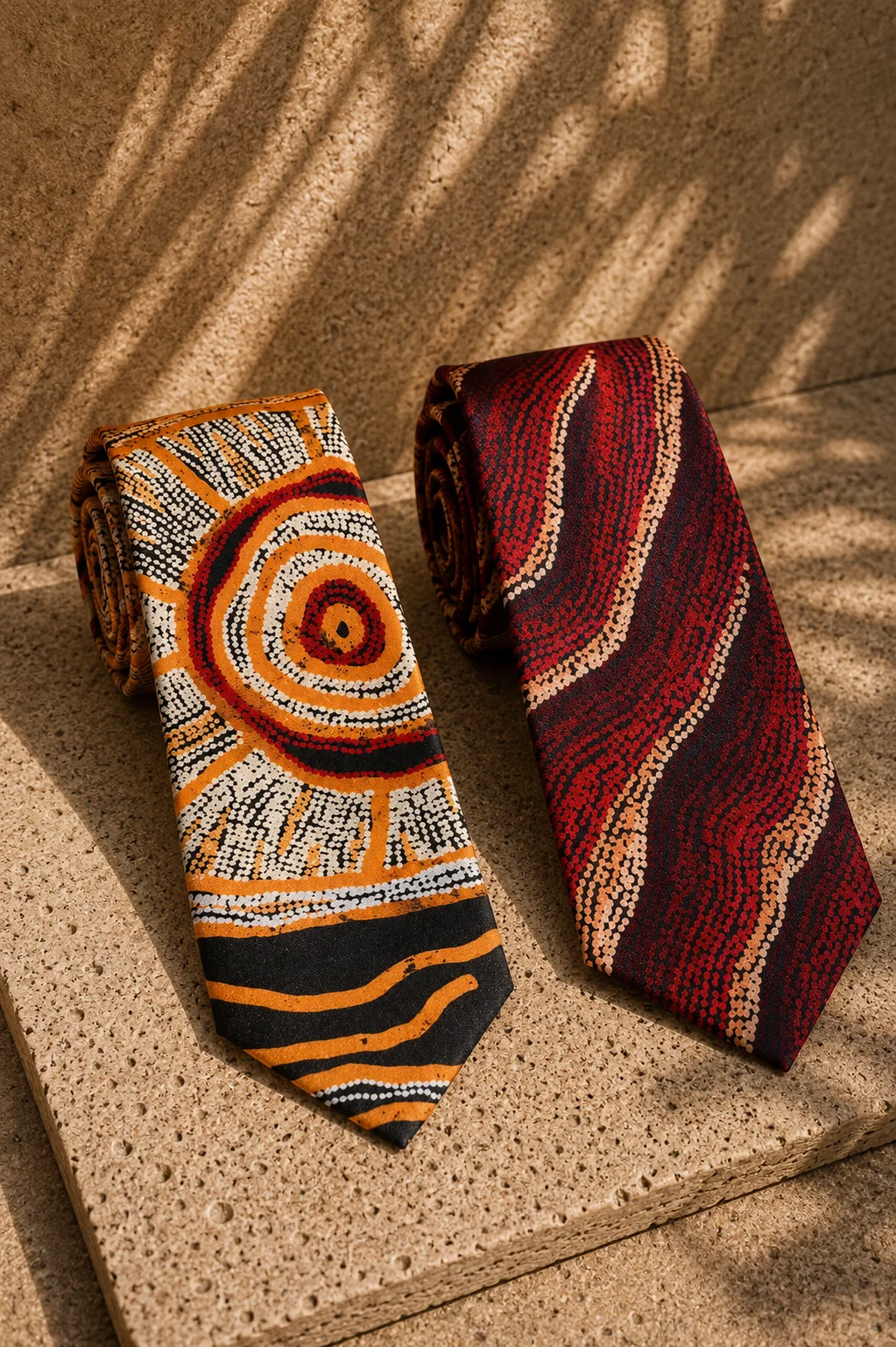 Silk Tie - Calling Shifting Sands