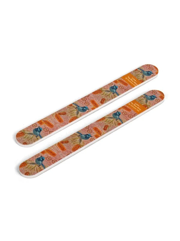 Aboriginal Blue Wren Nail File